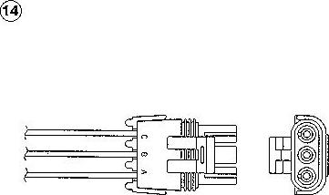 NTK 0123 - Sonde lambda cwaw.fr