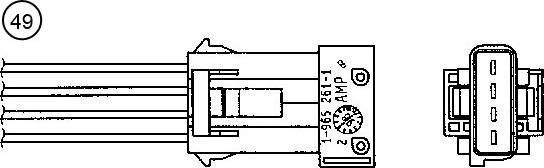 NTK 91245 - Sonde lambda cwaw.fr