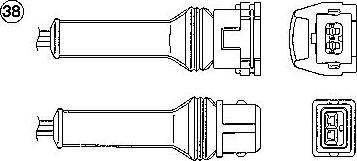 NTK 0253 - Sonde lambda cwaw.fr