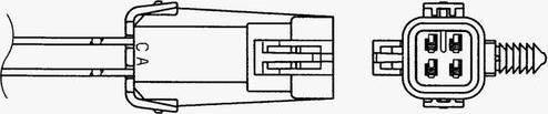 NTK 1753 - Sonde lambda cwaw.fr