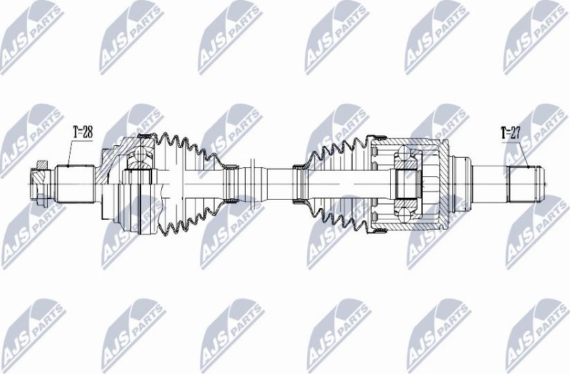 NTY NPW-BM-054 - Arbre de transmission cwaw.fr