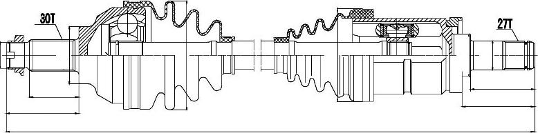 NTY NPW-BM-019 - Arbre de transmission cwaw.fr