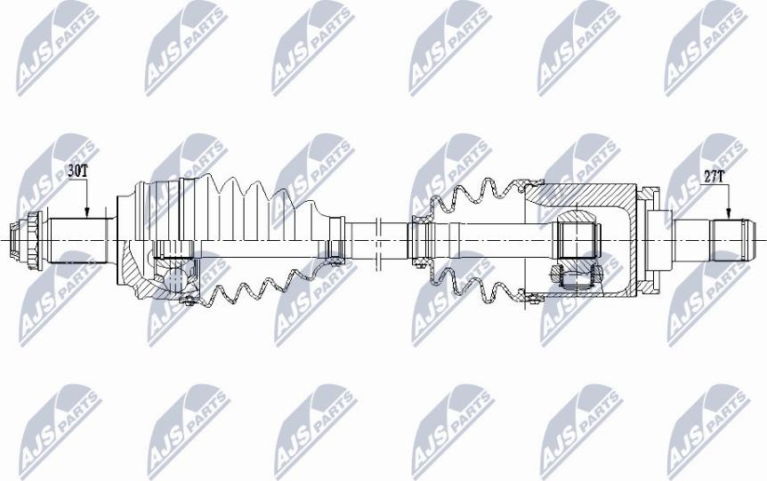 NTY NPW-BM-151 - Arbre de transmission cwaw.fr