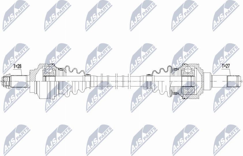 NTY NPW-BM-111 - Arbre de transmission cwaw.fr