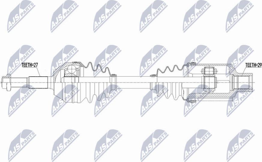 NTY NPW-CH-102 - Arbre de transmission cwaw.fr