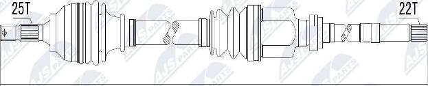 NTY NPW-CT-011 - Arbre de transmission cwaw.fr