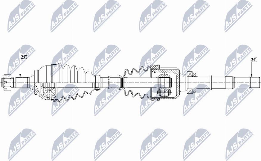 NTY NPW-CT-079 - Arbre de transmission cwaw.fr