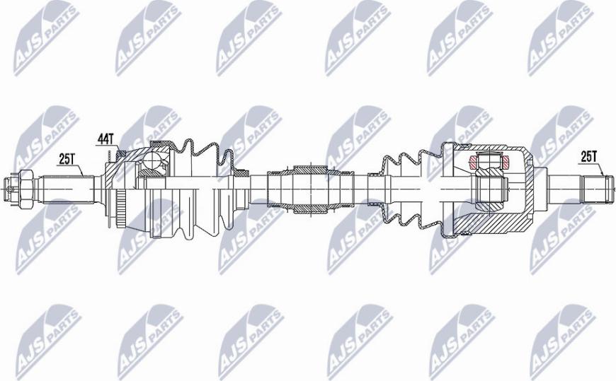 NTY NPW-HY-593 - Arbre de transmission cwaw.fr