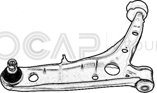 OCAP 0381753 - Bras de liaison, suspension de roue cwaw.fr