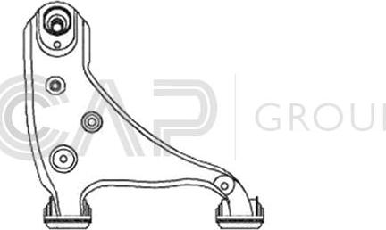 OCAP 0783405 - Bras de liaison, suspension de roue cwaw.fr