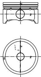 OEM FD350 - Piston cwaw.fr