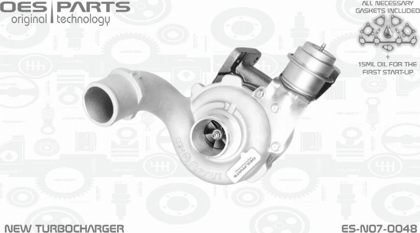 OES PARTS ES-N07-0048 - Turbocompresseur, suralimentation cwaw.fr