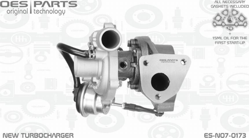 OES PARTS ES-N07-0173 - Turbocompresseur, suralimentation cwaw.fr