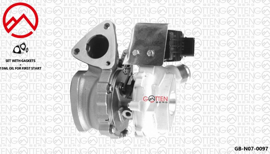 OES PARTS GB-N07-0097 - Turbocompresseur, suralimentation cwaw.fr