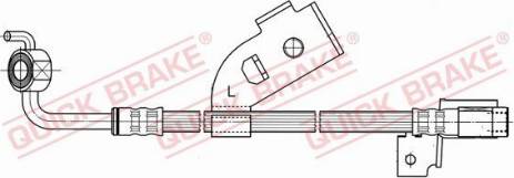 OJD Quick Brake 58.915 - Flexible de frein cwaw.fr