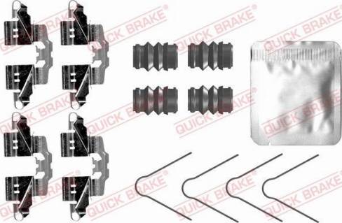 OJD Quick Brake 109-0098 - Kit d'accessoires, plaquette de frein à disque cwaw.fr