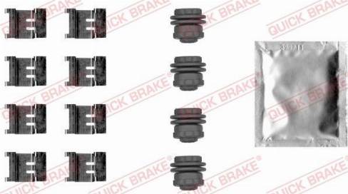 OJD Quick Brake 109-0083 - Kit d'accessoires, plaquette de frein à disque cwaw.fr