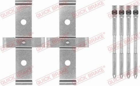 OJD Quick Brake 1091694 - Kit d'accessoires, plaquette de frein à disque cwaw.fr