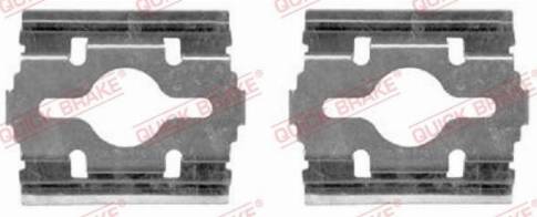 OJD Quick Brake 109-1657 - Kit d'accessoires, plaquette de frein à disque cwaw.fr