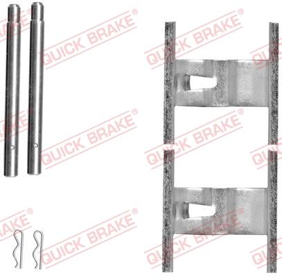 OJD Quick Brake 1091660 - Kit d'accessoires, plaquette de frein à disque cwaw.fr