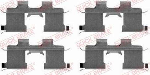 OJD Quick Brake 1091667 - Kit d'accessoires, plaquette de frein à disque cwaw.fr