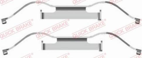 OJD Quick Brake 109-1681 - Kit d'accessoires, plaquette de frein à disque cwaw.fr