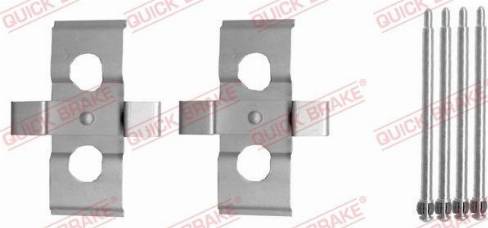 OJD Quick Brake 1091635 - Kit d'accessoires, plaquette de frein à disque cwaw.fr