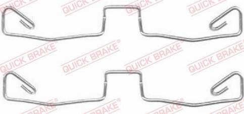 OJD Quick Brake 1091633 - Kit d'accessoires, plaquette de frein à disque cwaw.fr