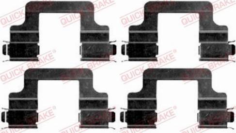 OJD Quick Brake 109-1679 - Kit d'accessoires, plaquette de frein à disque cwaw.fr