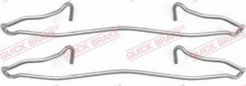 OJD Quick Brake 109-1057 - Kit d'accessoires, plaquette de frein à disque cwaw.fr