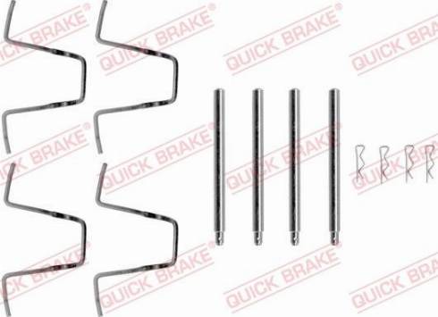 OJD Quick Brake 109-1010 - Kit d'accessoires, plaquette de frein à disque cwaw.fr