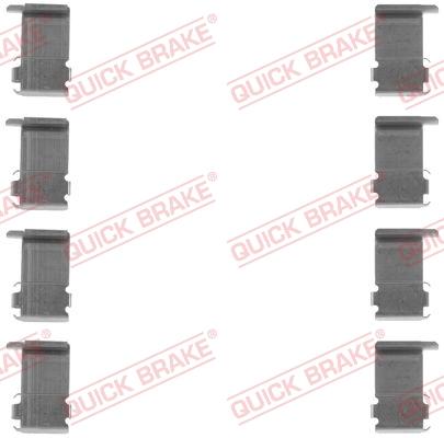 OJD Quick Brake 1091162 - Kit d'accessoires, plaquette de frein à disque cwaw.fr