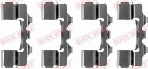 OJD Quick Brake 109-1104 - Kit d'accessoires, plaquette de frein à disque cwaw.fr