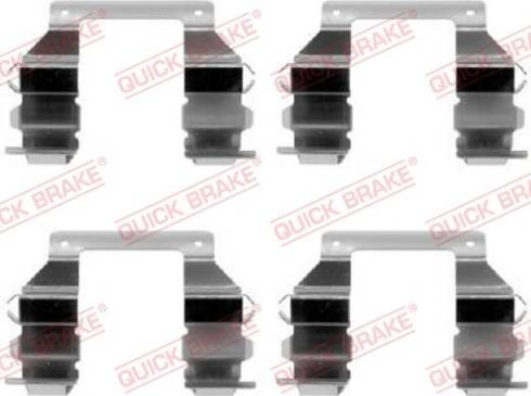 OJD Quick Brake 109-1103 - Kit d'accessoires, plaquette de frein à disque cwaw.fr