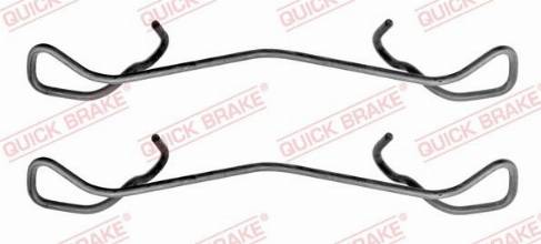 OJD Quick Brake 109-1189 - Kit d'accessoires, plaquette de frein à disque cwaw.fr