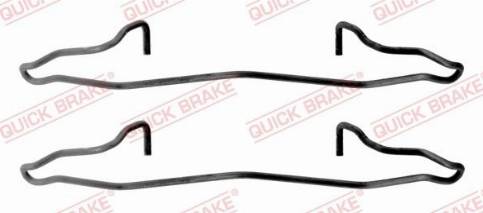 OJD Quick Brake 109-1186 - Kit d'accessoires, plaquette de frein à disque cwaw.fr