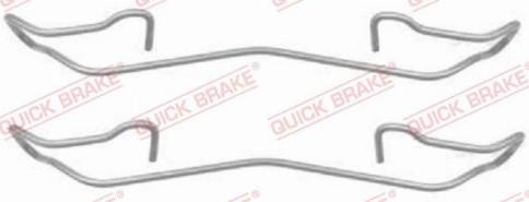 OJD Quick Brake 1091187 - Kit d'accessoires, plaquette de frein à disque cwaw.fr