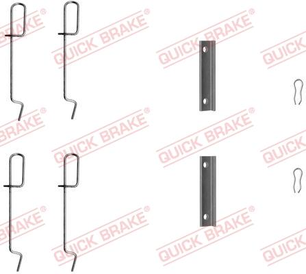 OJD Quick Brake 1091125 - Kit d'accessoires, plaquette de frein à disque cwaw.fr