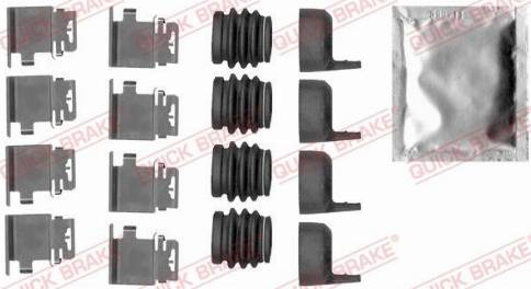 OJD Quick Brake 109-1890 - Kit d'accessoires, plaquette de frein à disque cwaw.fr