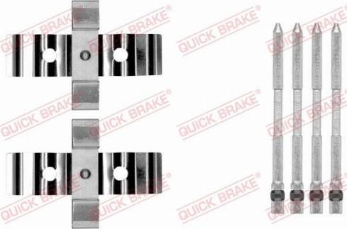 OJD Quick Brake 109-1848 - Kit d'accessoires, plaquette de frein à disque cwaw.fr