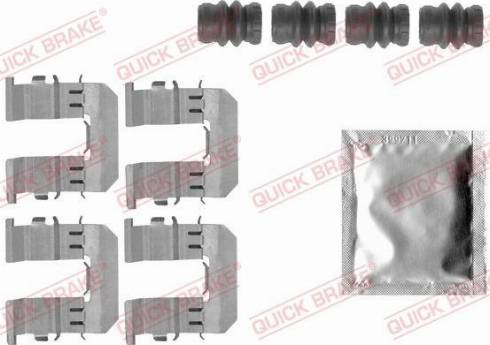 OJD Quick Brake 109-1847 - Kit d'accessoires, plaquette de frein à disque cwaw.fr