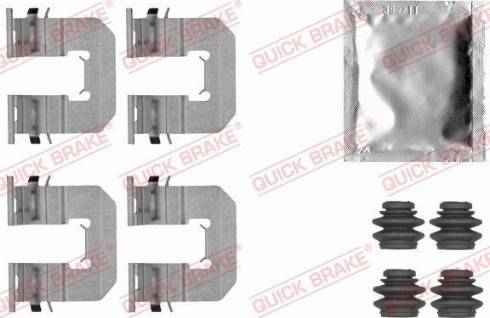 OJD Quick Brake 1091856 - Kit d'accessoires, plaquette de frein à disque cwaw.fr