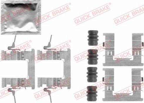 OJD Quick Brake 109-1853 - Kit d'accessoires, plaquette de frein à disque cwaw.fr