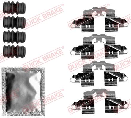 OJD Quick Brake 109-1808 - Kit d'accessoires, plaquette de frein à disque cwaw.fr