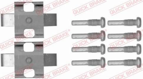 OJD Quick Brake 109-1802 - Kit d'accessoires, plaquette de frein à disque cwaw.fr