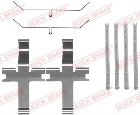 OJD Quick Brake 1091819 - Kit d'accessoires, plaquette de frein à disque cwaw.fr