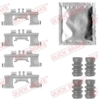 OJD Quick Brake 109-1812 - Kit d'accessoires, plaquette de frein à disque cwaw.fr