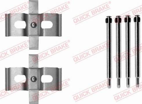 OJD Quick Brake 109-1878 - Kit d'accessoires, plaquette de frein à disque cwaw.fr