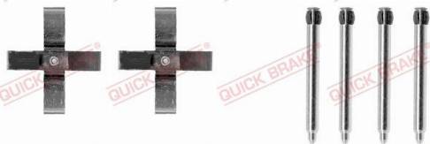 OJD Quick Brake 1091266 - Kit d'accessoires, plaquette de frein à disque cwaw.fr