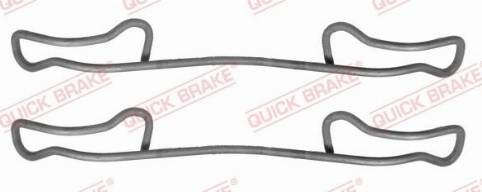 OJD Quick Brake 1091200 - Kit d'accessoires, plaquette de frein à disque cwaw.fr